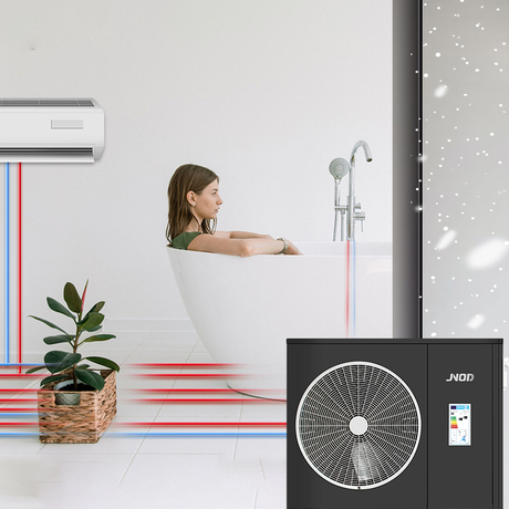 Dc Inverter Wifi Chauffage et refroidissement Pompe à chaleur pour les maisons